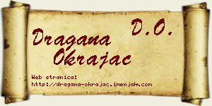 Dragana Okrajac vizit kartica